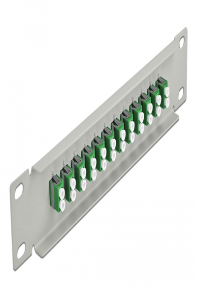 Delock Patchpanel - kan monteras i rack - 66787