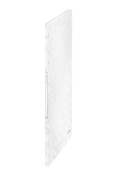Esselte Leitz WOW Sichtbuch weiss-metallic mit 40 HÃ¼llen