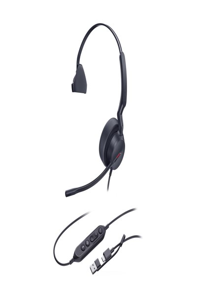 Casque Yealink UH44 Mono Teams USB-C/A 20 kHz