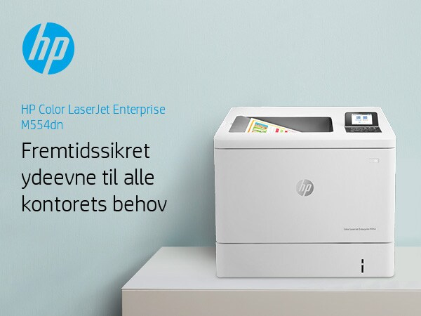 HP Color LaserJet Enterprise M554dn Printer - 7ZU81A
