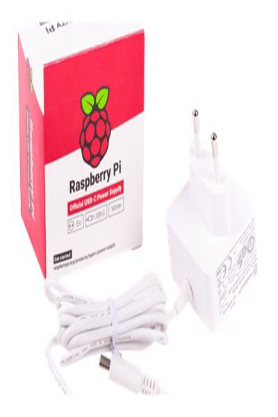 Raspberry Pi Pi - Power adapter - AC 100-240 V - RPI4 PSU EU WHITE