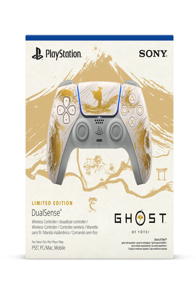 SONY PLAYSTATION 5 DUALSENSE LIMITED EDITION GHOST OF YOTEI