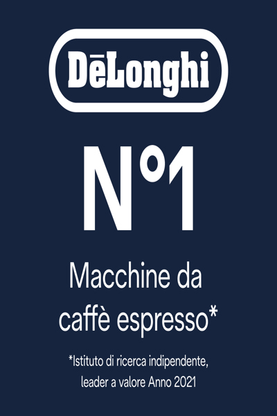 De Longhi EC 9155.W - Vacuum coffee maker - 1.5 L - Coffee beans - Built-in grinder - 1550 W - Silver - 132126061