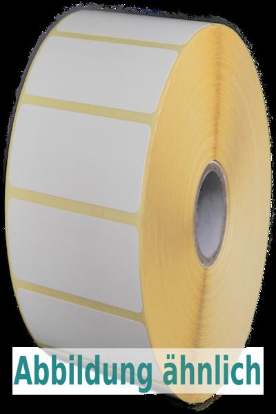 Toshiba etikettrulle - direkt termisk topp 76 mm x 51 mm D127 mm kärna 25 mm 1370 - BLC212076051DTP