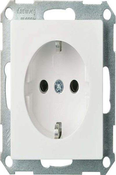 Schneider 265004 - Prise Joy, blanc pur