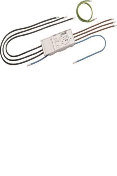 Cassette de raccordement Hager eHZ KU76S50 5 pôles