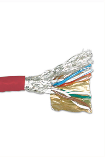 ACT CAT6 S/FTP PVC stranded patch red 305 m - 305 m - Cat6 - S/FTP (S-STP) - Red