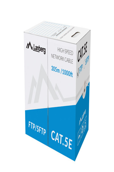 Lanberg LCF5-11CU-0305-S - 305 m - Cat5e - F/UTP (FTP)