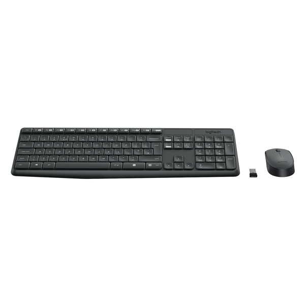 Logitech MK235 - Tangentbord och Mus set - 920-007911
