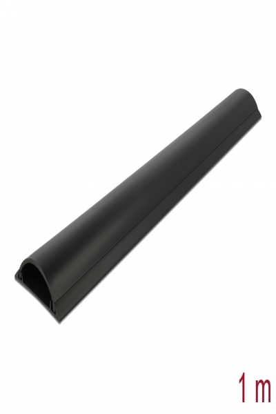 Delock Cable duct - 1 m - black - 20711