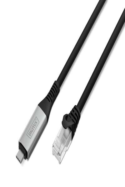 DIGITUS USB-C 3.2 Gen1 - RJ45 Ethernet cable 1Gbit/s 5m - AK-300601-050-S