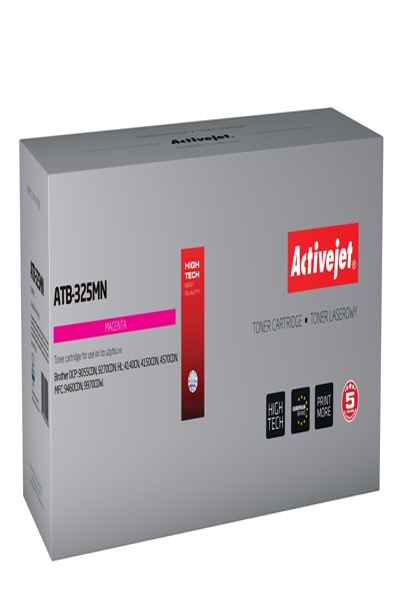 Activejet ATB-325MN toner (replacement for Brother TN-325M; Supreme; 3500 pages; magenta) - 3500 pages - Magenta - 1 pc(s)