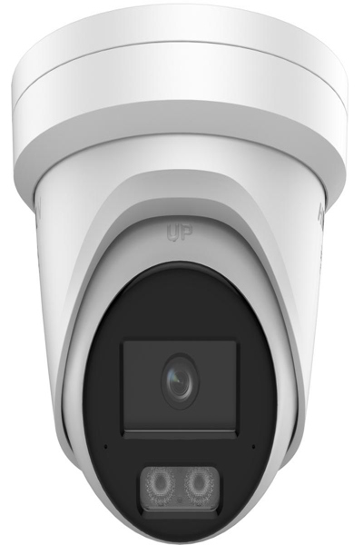Hikvision Smart Hybrid Light with ColorVu: Fixed Turret Network Camera - DS-2CD2387G3-LI2UY(2.8MM)