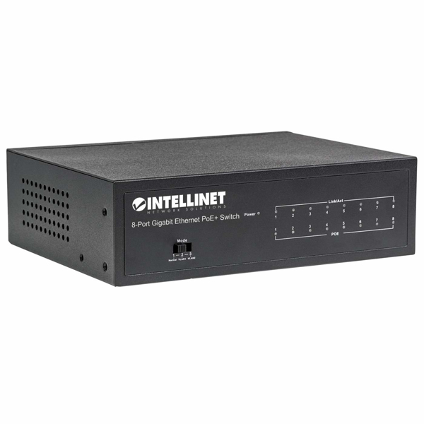 8-portars Gigabit Ethernet PoE+ Switch - 561204