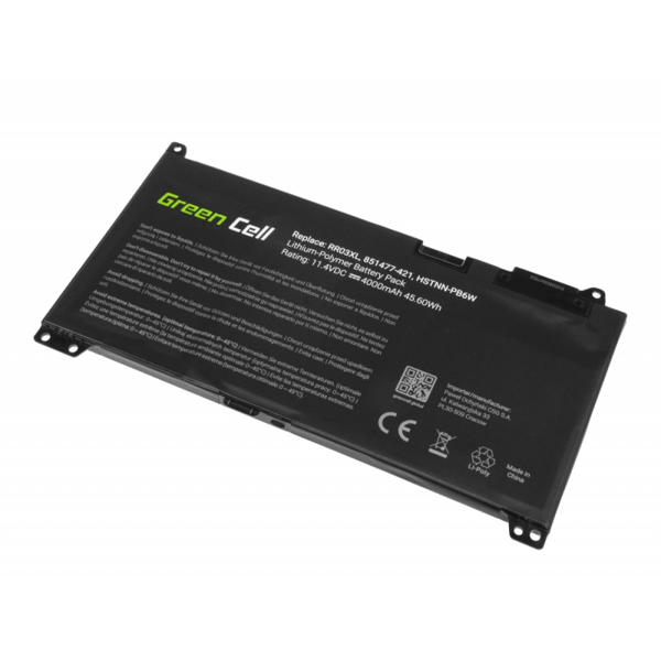 Laptop battery for HP ProBook 430- 470 G4 G5 - 11.4V - 4000mAh - HP122