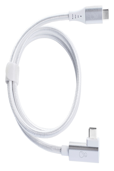 Bachmann Ochno USB-C Cable angled silver