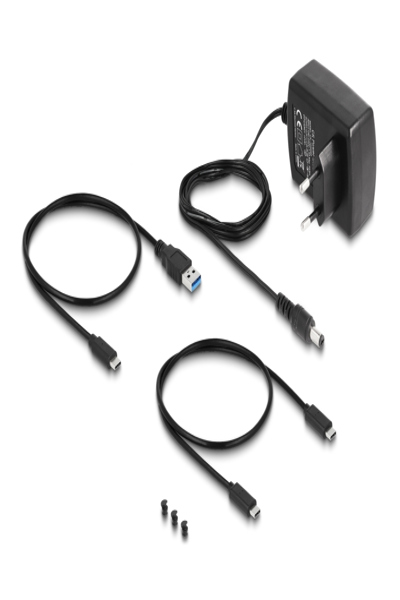 Delock USB Type-C-omvandlare för 1 x M.2 SSD eller 1 x SATA SSD / HDD - 64253