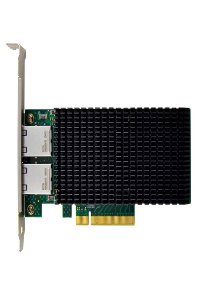 Carte réseau InLine Dual 10 Gigabit - 2x RJ45 10 Gbit/s - PCIe x8