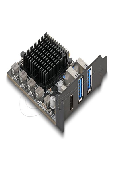 Delock PCI Express x4 Card 1x USB Type-C+ 2x Type-A - 90891
