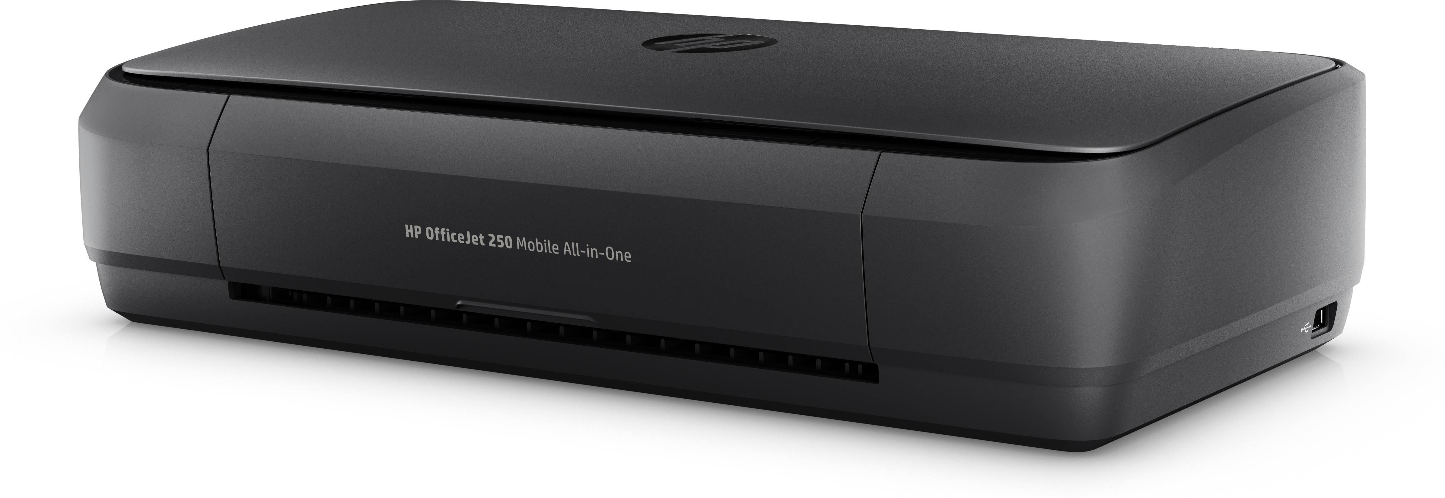 HP OfficeJet 250 Mobile All-in-One Printer - Print - copy - scan - 10-sheet ADF - Thermal inkjet - Colour printing - 4800 x 1200 DPI - A4 - Direct printing - Black - CZ992A