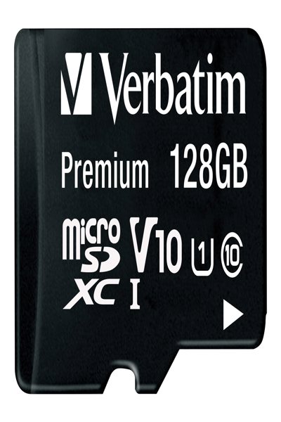 Verbatim Premium - Flash memory card (SD adapter included) - 44085