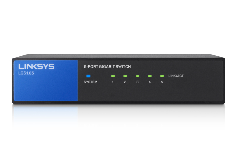 Linksys Business LGS105 - switch - unmanaged - LGS105-EU