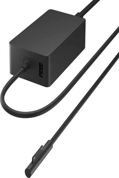 Microsoft Alimentatore - - nero - per Surface Pro Laptop Laptop Go