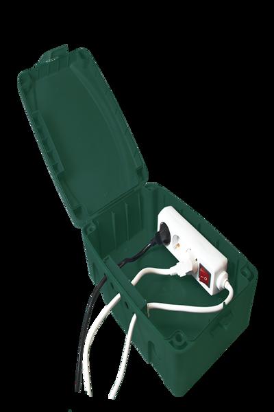 LogiLink utomhuskabelskyddsbox: Grön - LPS272