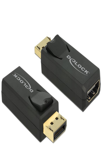 Delock 4K Passive - Adapter - DisplayPort male to HDMI female - 65571