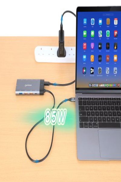 Station d'accueil Manhattan USB-C 10 ports 100 W PD