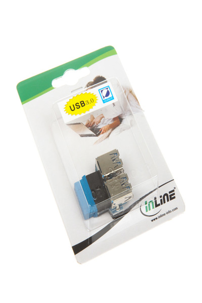 Adaptateur USB 3.0 InLine interne 2x USB-A