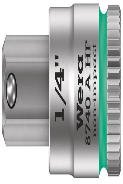 Wera 05003388001 - Socket - 1/4" - Imperial - 1 head(s) - 1/4" - Chromium-vanadium steel