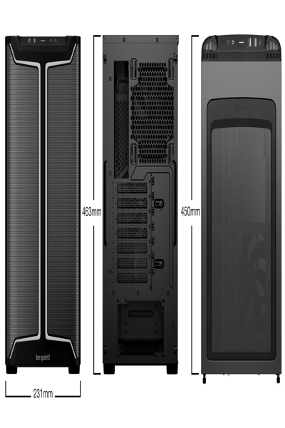 Be Quiet! Geh Pure Base 501 DX Black - Mini tower - ATX - BGW76
