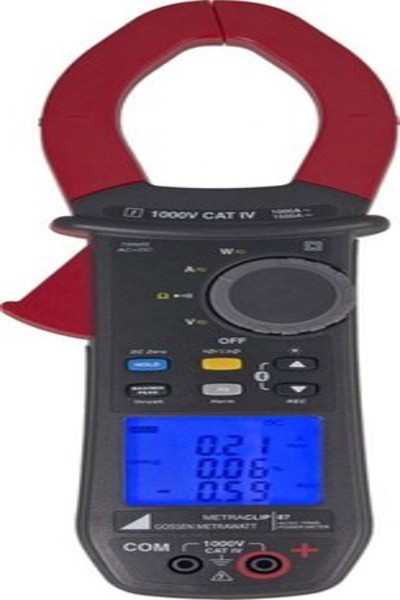 GMC Instruments Metraclip 87 - Pince ampèremétrique numérique AC/DC jusqu'à 1000 A