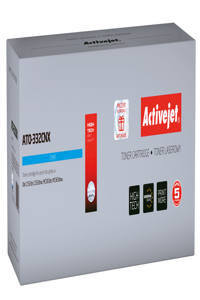 Toner cyan Activejet ATO-332CNX, 3 000 pages