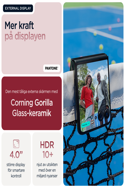 Motorola Solutions razr 60 ultra 6.96" Dual SIM Android 15 USB Type-C 4700 - 512 GB - 4,700 mAh - PB8R0008PL