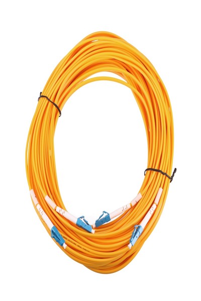 Cordon de brassage duplex monomode LC/UPC vers LC/UPC Extralink de 0,5 m
