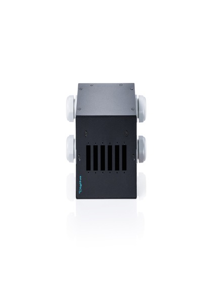 DIGITUS Fiber Optic Rail Distributor 6 Port SC DX/LC Quad Black - Cable - Network - DN-96990