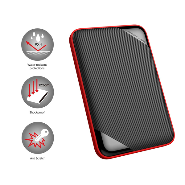 Silicon Power Armor A62 - Hard disk 4 TB - SP040TBPHD62LS3K