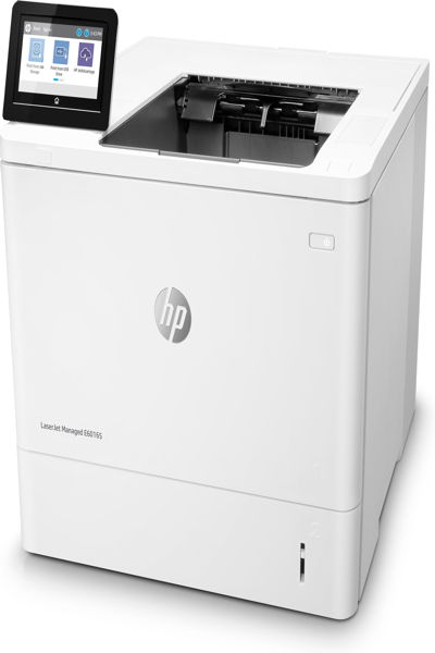 HP LaserJet Managed E60165dn Printer: Black and white laser printer, 61 ppm, duplex.