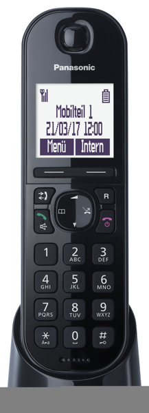 Panasonic KX-TGQ200 - Wireless digital phone - KX-TGQ200GB