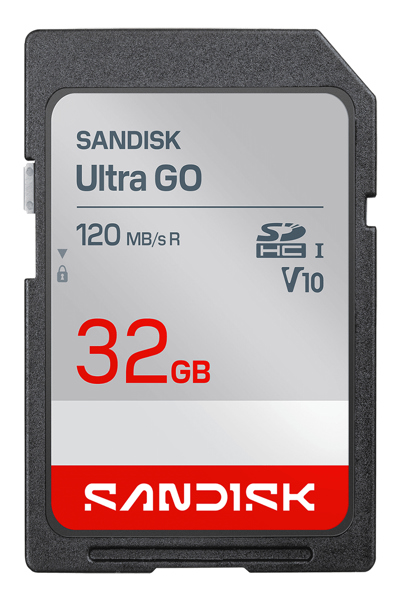 SanDisk Ultra SD UHS-I/s - Secure Digital (SD) - SDSDUGN-032G-GN6IN