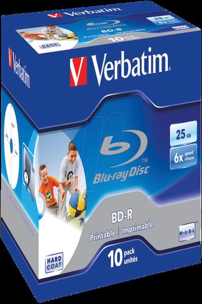 Verbatim 10 x BD-R - 25 GB 6x - 43713