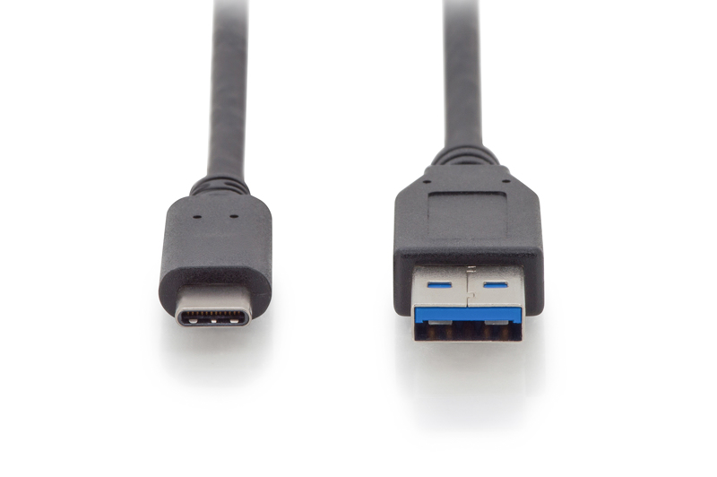 DIGITUS USB-C till USB-A-kabel Gen2 - AK-300146-010-S