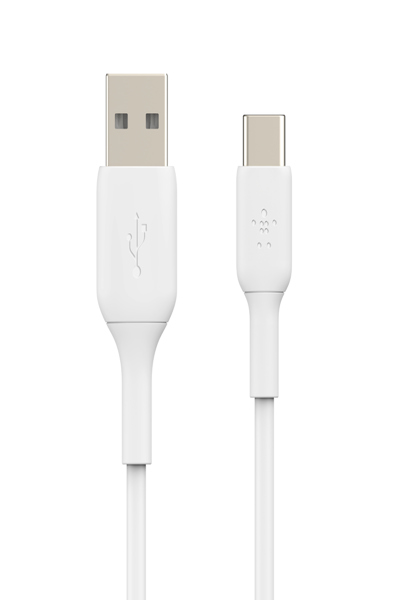 Belkin USB-A to USB-C PVC cable white 1m - Digital connection - CAB001BT1MWH2PK