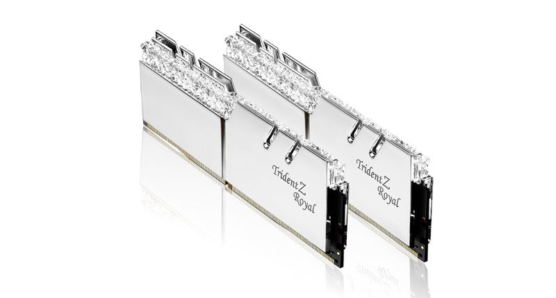 G.Skill Trident Z Royal Series - DDR4 - Kit - 32 GB: 2 x 16 GB - F4-4000C18D-32GTRS