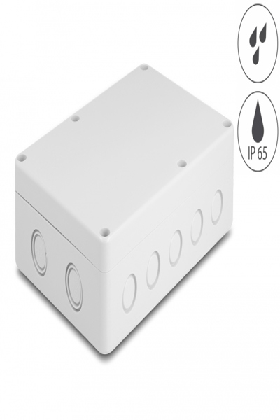 Delock Cable junction box - with cable entries - 60493