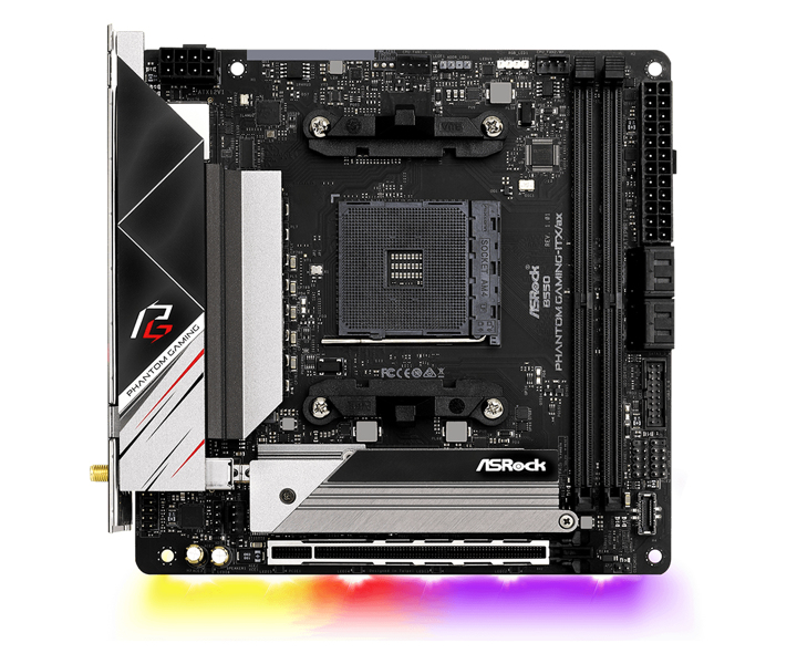 ASRock B550 Phantom Gaming-ITX/a - AMD - socket AM4 - 90-MXBD40-A0UAYZ