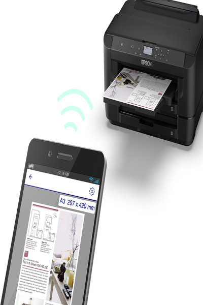 Epson WorkForce WF-7210DTW - Couleur - 4800 x 2400 DPI - 4 - A3+ - 20 000 pages par mois - 32 ppm