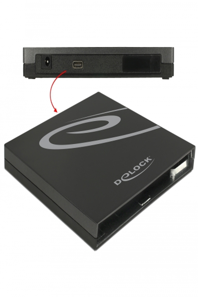 Delock External Enclosure for Ultra Slim SATA Drives 9.5 mm - 42595